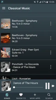 Classical Music android App screenshot 4